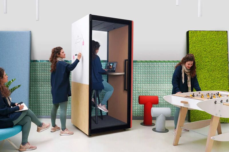 Contemporary Modular Office Pods