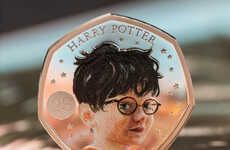 Fictional Wizard Collectible Coins