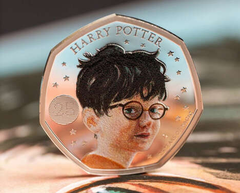 Fictional Wizard Collectible Coins