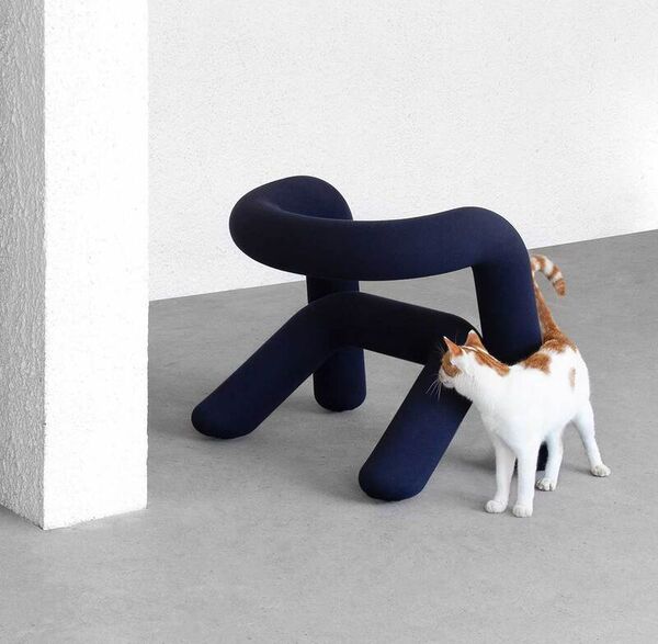 Structural Layered Bold Armchairs
