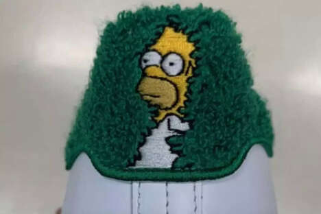 Meme-Inspired Textile Sneakers