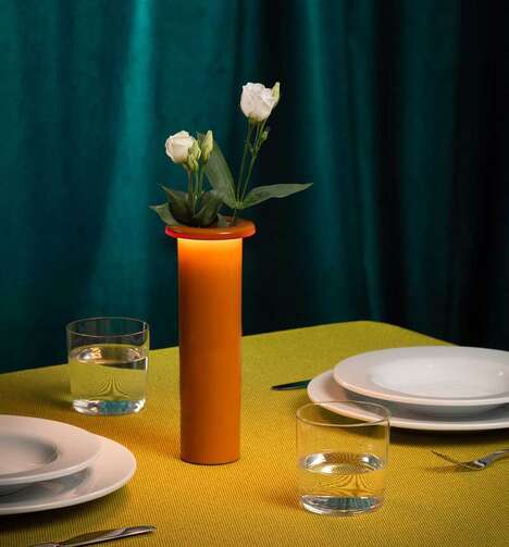 Rechargeable Illuminating Vases