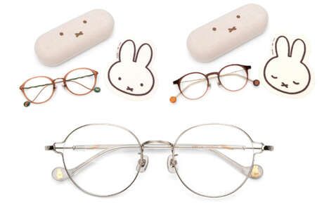 Minimalist Bunny-Themed Eyeglasses