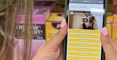 Video-Equipped Smart Shelf Tags