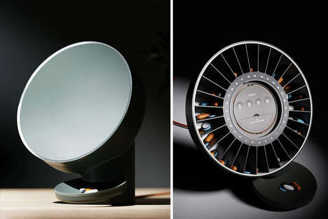 Medication-Holding Bedside Clocks