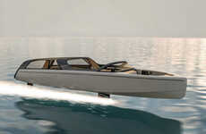 Hydrofoil-Equipped Yacht Tenders