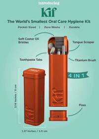 Collapsible Titanium Toothbrushes Image 2