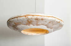 Mycelium Velvety Lampshades