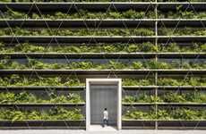 Plant-Covered Facade Factories