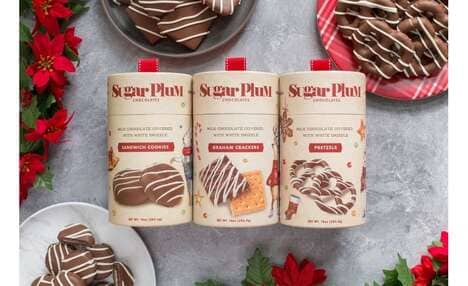 Festive Chocolate-Covered Snacks