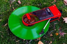 Vibrant Portable Record Players