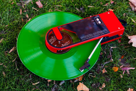 Vibrant Portable Record Players