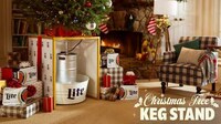 Festive Tree Keg Stands