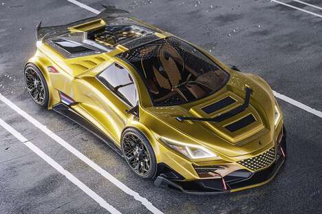Gilded Electric Supercar Concepts