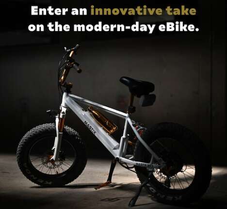 Custom-Made Stylized E-Bikes