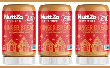 Seasonally Flavored Nut Butters