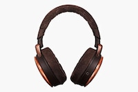 Technical Timber-Accented Headphones Image 2