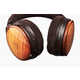 Technical Timber-Accented Headphones Image 3
