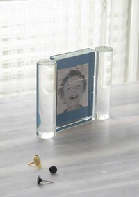 Cylindrical Glass Photo Frames Image 2