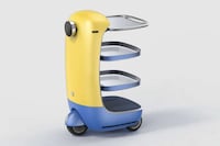 Friendly Cartoony Serving Robots Image 4