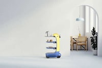Friendly Cartoony Serving Robots Image 6