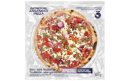 Plant-Based Meat Pizzas