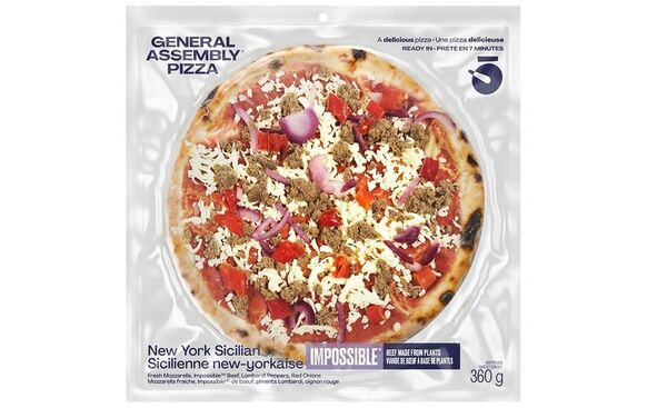 Plant-Based Meat Pizzas