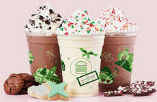 Festive Christmas Cookie Shakes