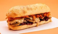 Vegan Thanksgiving Leftovers Sandwiches