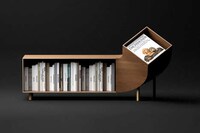 Twisted Wooden Boxed Sideboard Image 2