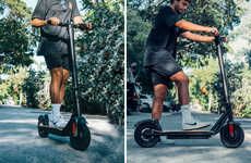 Skateboard-Inspired Electric Scooters