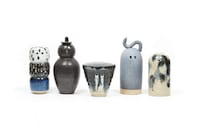 Ceramic Collaborative Glazed Sculptures Image 1