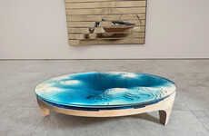 Ocean Abyss-Inspired Coffee Tables