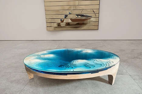 Ocean Abyss-Inspired Coffee Tables