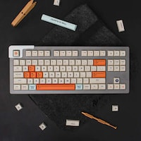 Hand-Machined Keyboard Keycaps Image 1