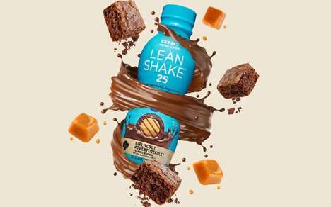 Caramel Brownie Protein Shakes