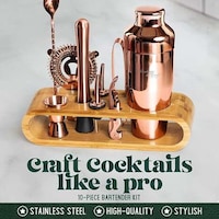Luxurious 10-Piece Mixology Sets Image 2