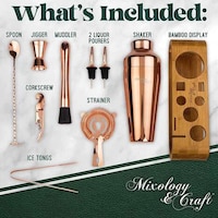 Luxurious 10-Piece Mixology Sets Image 3