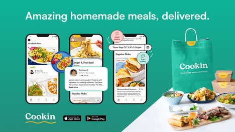 Homemade Meal Delivery Apps