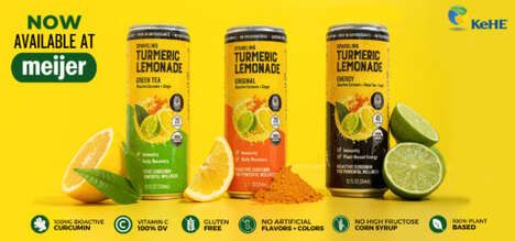 Immune-Boosting Canned Lemonades