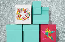 Luxe-Jewelry Artful Holiday Cards