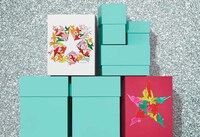 Luxe-Jewelry Artful Holiday Cards Image 1