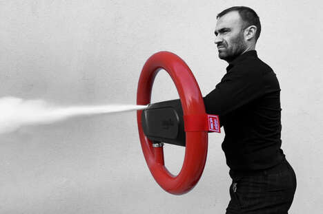 Shield-Style Fire Extinguishers