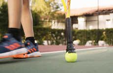 Ball-Grabbing Tennis Accessories