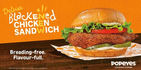 Breading-Free Chicken Sandwich