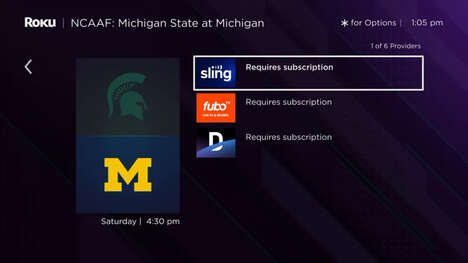 Integrated Streamed Sports Platform