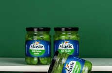 Pickle Jar-Resembling Candles