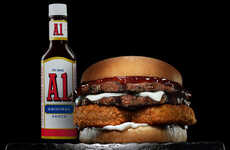 Branded BBQ Sauce Burgers