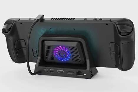 Gaming Console Cooler Docks