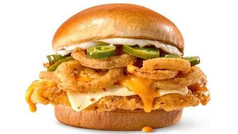 Fiery Fried Chicken Sandwiches